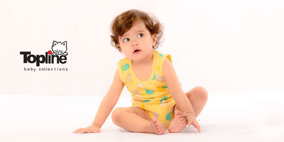 لباس نوزادی تاپ لاین