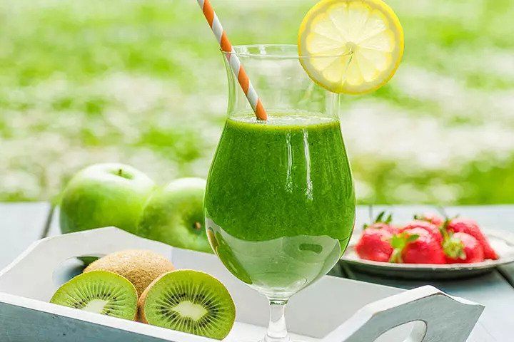 اسموتی کیوی و سیب