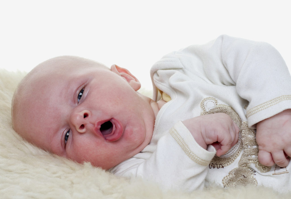 گلودرد در نوزادان